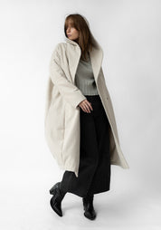 Oversized Fleece Lined Hooded Bubble Jacket - December Thieves
