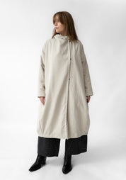 Oversized Fleece Lined Hooded Bubble Jacket - December Thieves