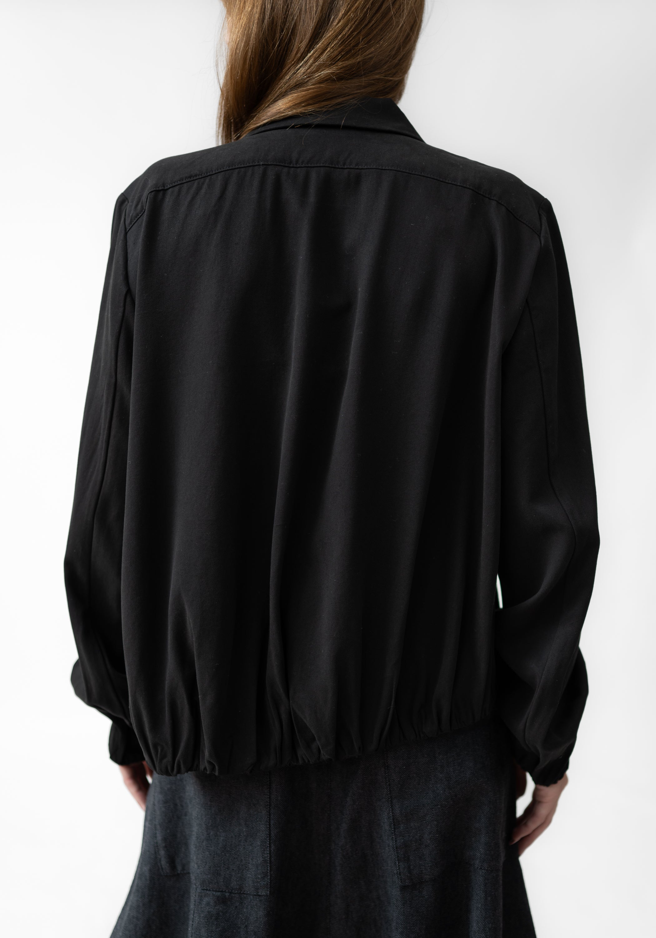 Asymmetric Gathered Hem Jacket - December Thieves