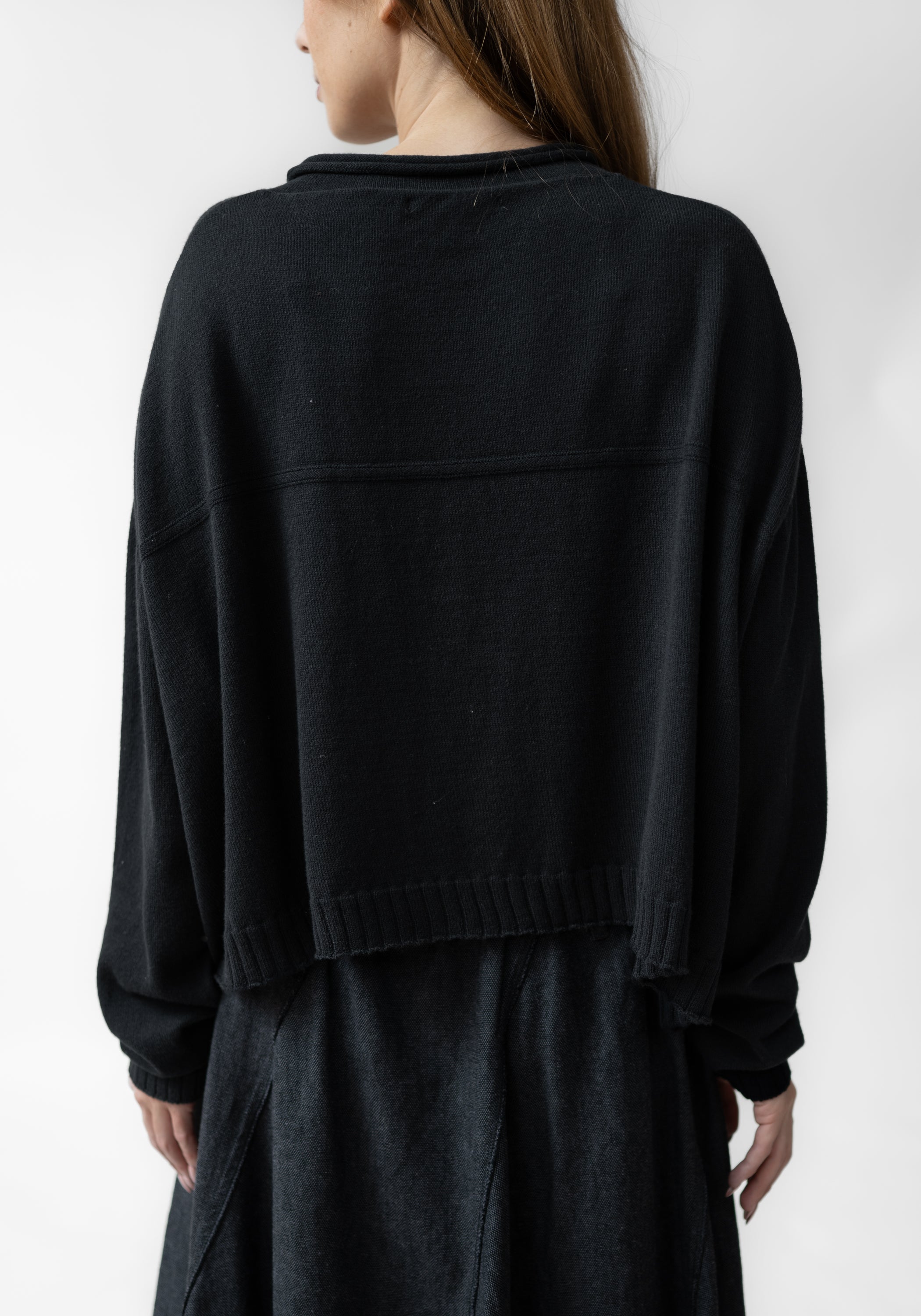 Oversized Drop Shoulder Wool Blend Knit Cardigan - December Thieves