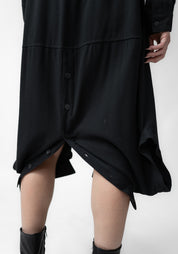 Upside Down Detail Button Front Tunic - December Thieves