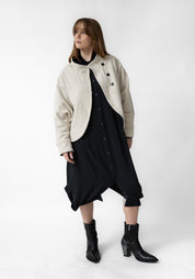 Oversized Drop Shoulder Fleece Lined Jacket - December Thieves