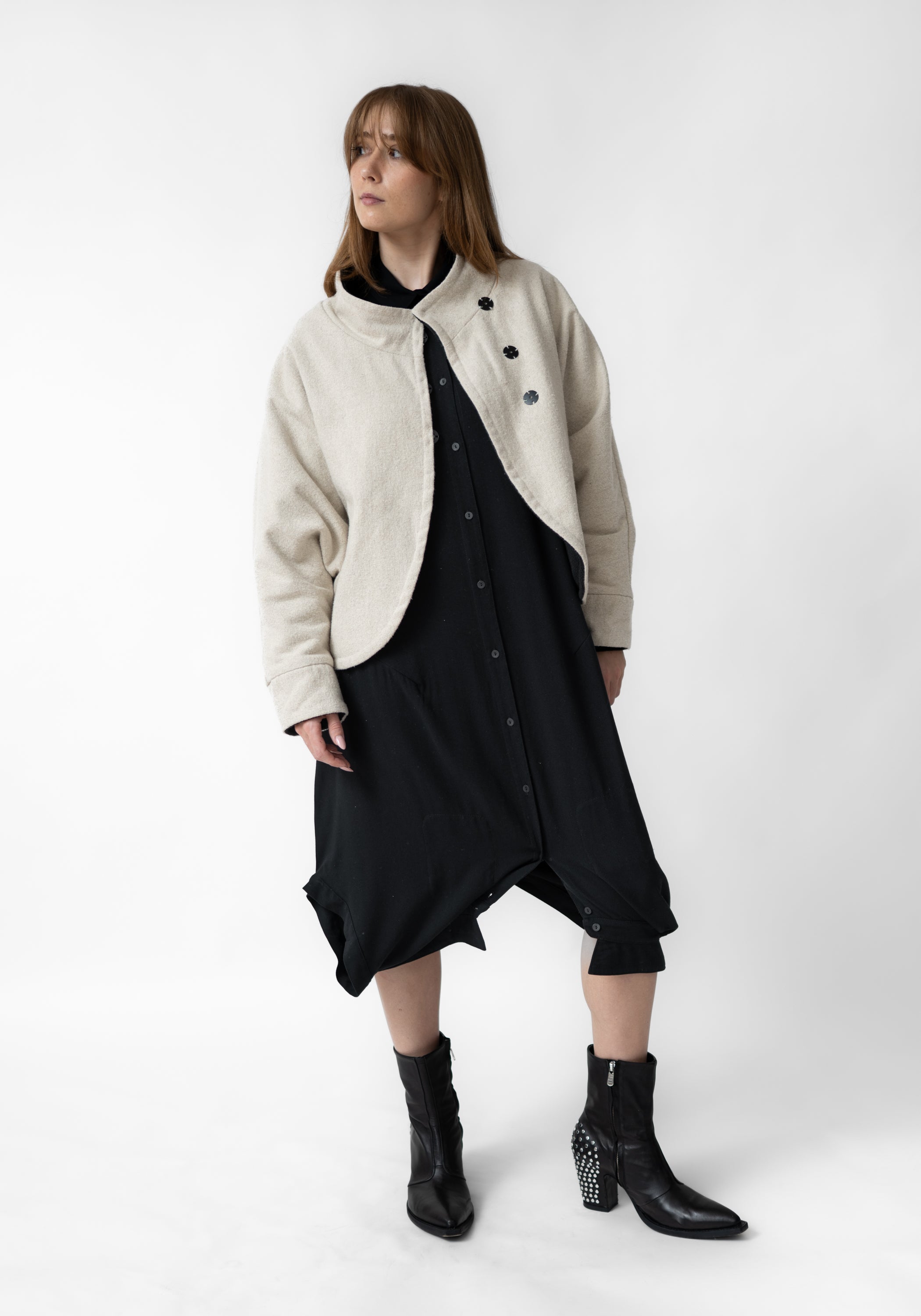 Oversized Drop Shoulder Fleece Lined Jacket - December Thieves