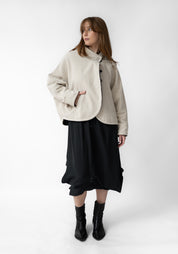 Oversized Drop Shoulder Fleece Lined Jacket - December Thieves