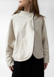 Oversized Drop Shoulder Fleece Lined Jacket - December Thieves