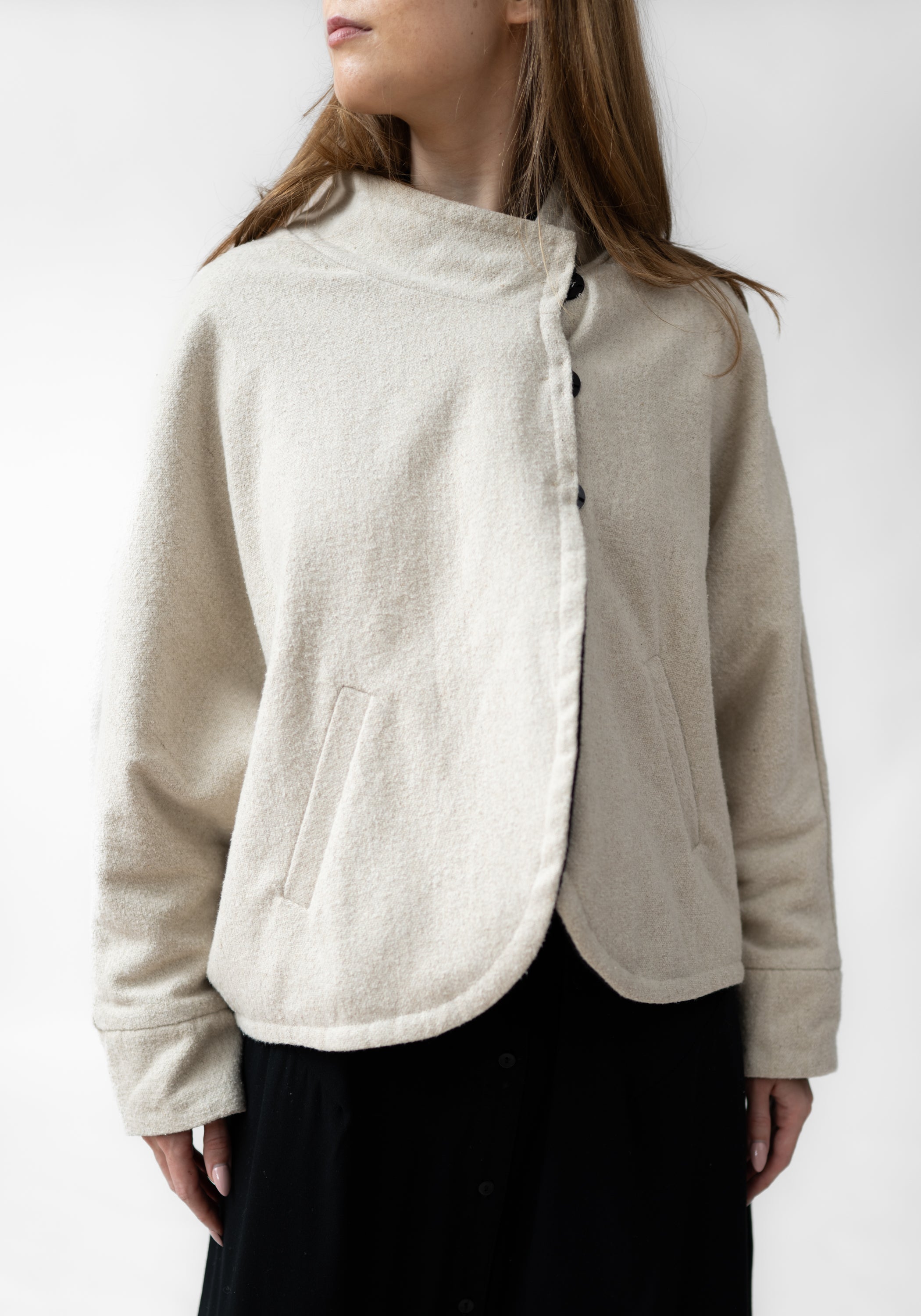 Oversized Drop Shoulder Fleece Lined Jacket - December Thieves
