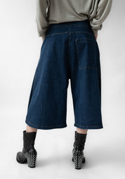 Cropped Wide Leg Denim Pants - December Thieves