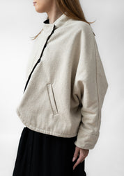 Oversized Drop Shoulder Fleece Lined Jacket - December Thieves