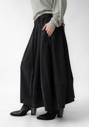 Asymmetric Paneled Bubble Skirt - December Thieves