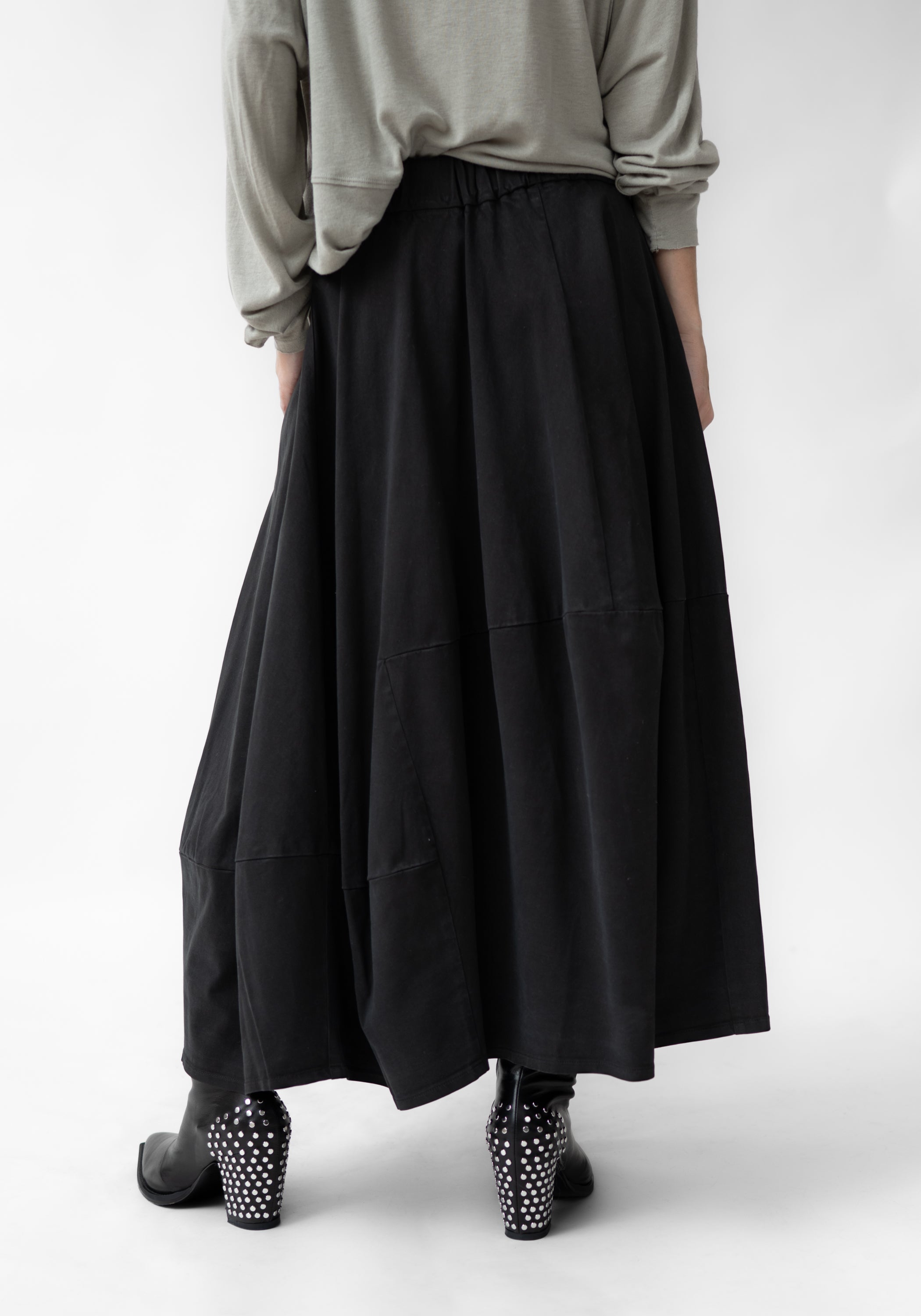 Asymmetric Paneled Bubble Skirt - December Thieves