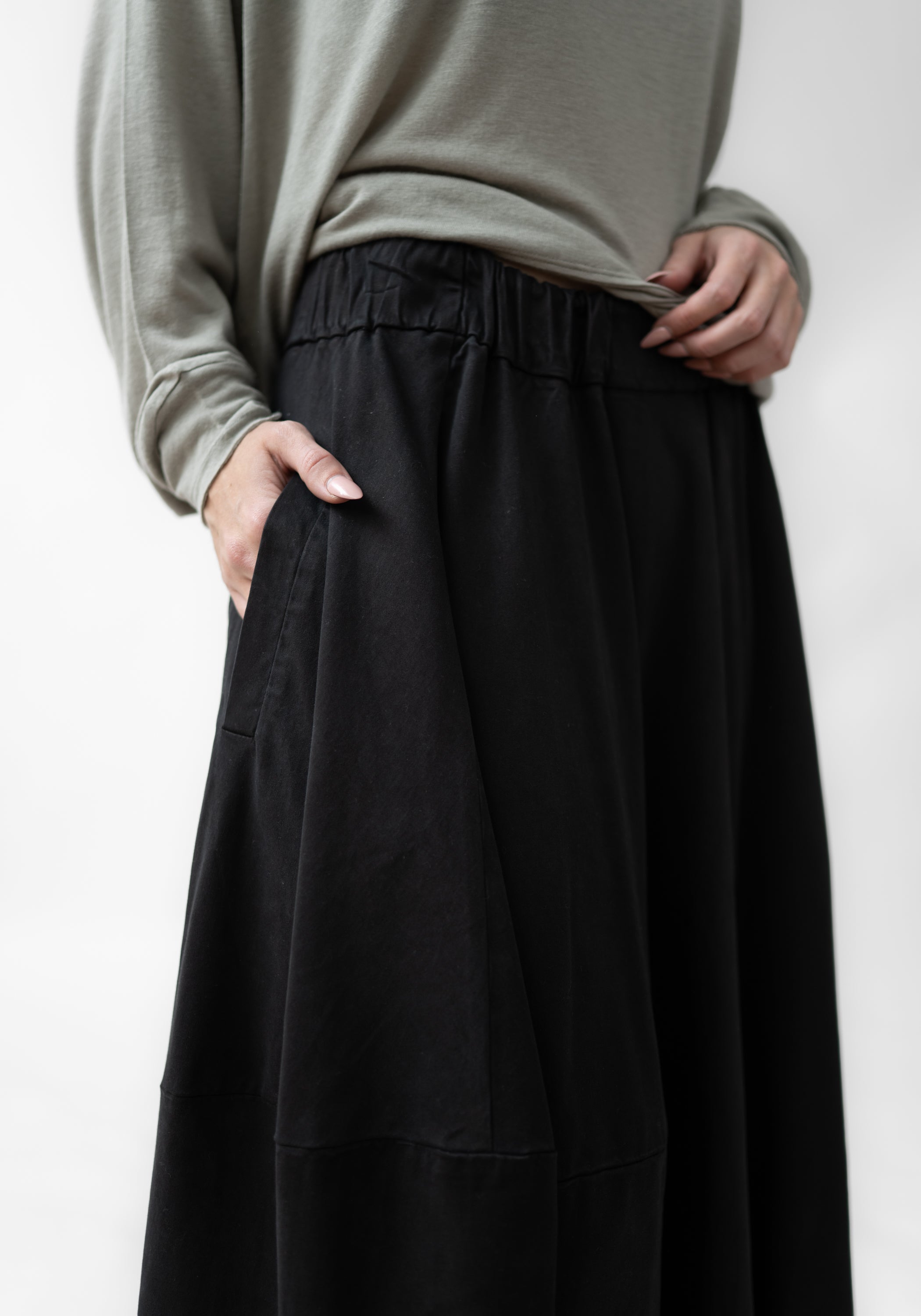 Asymmetric Paneled Bubble Skirt - December Thieves