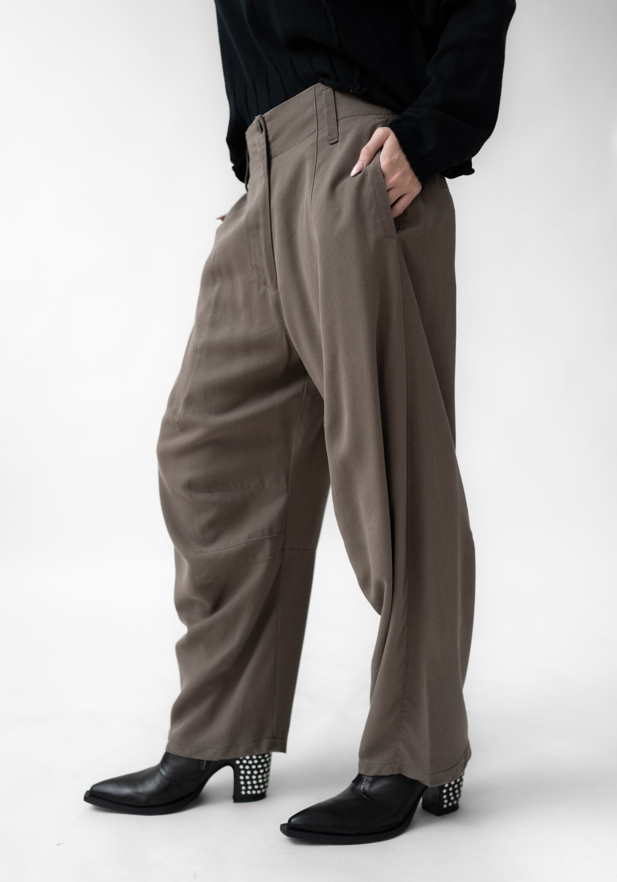 Tapered Full Leg Pants - December Thieves