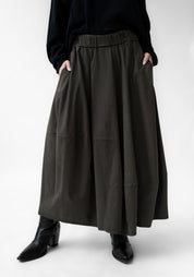 Asymmetric Paneled Bubble Skirt - December Thieves