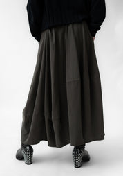 Asymmetric Paneled Bubble Skirt - December Thieves