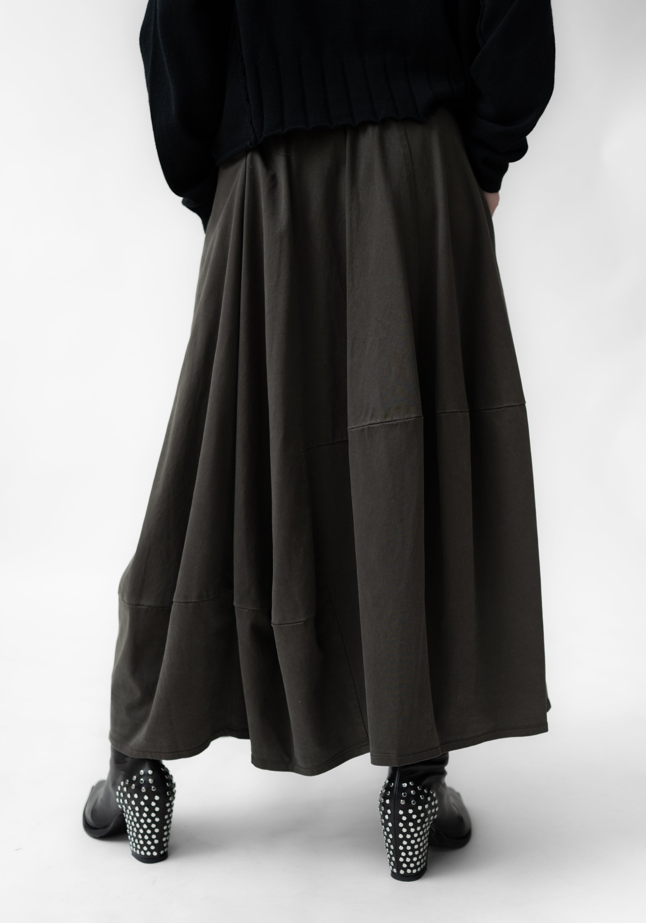 Asymmetric Paneled Bubble Skirt - December Thieves