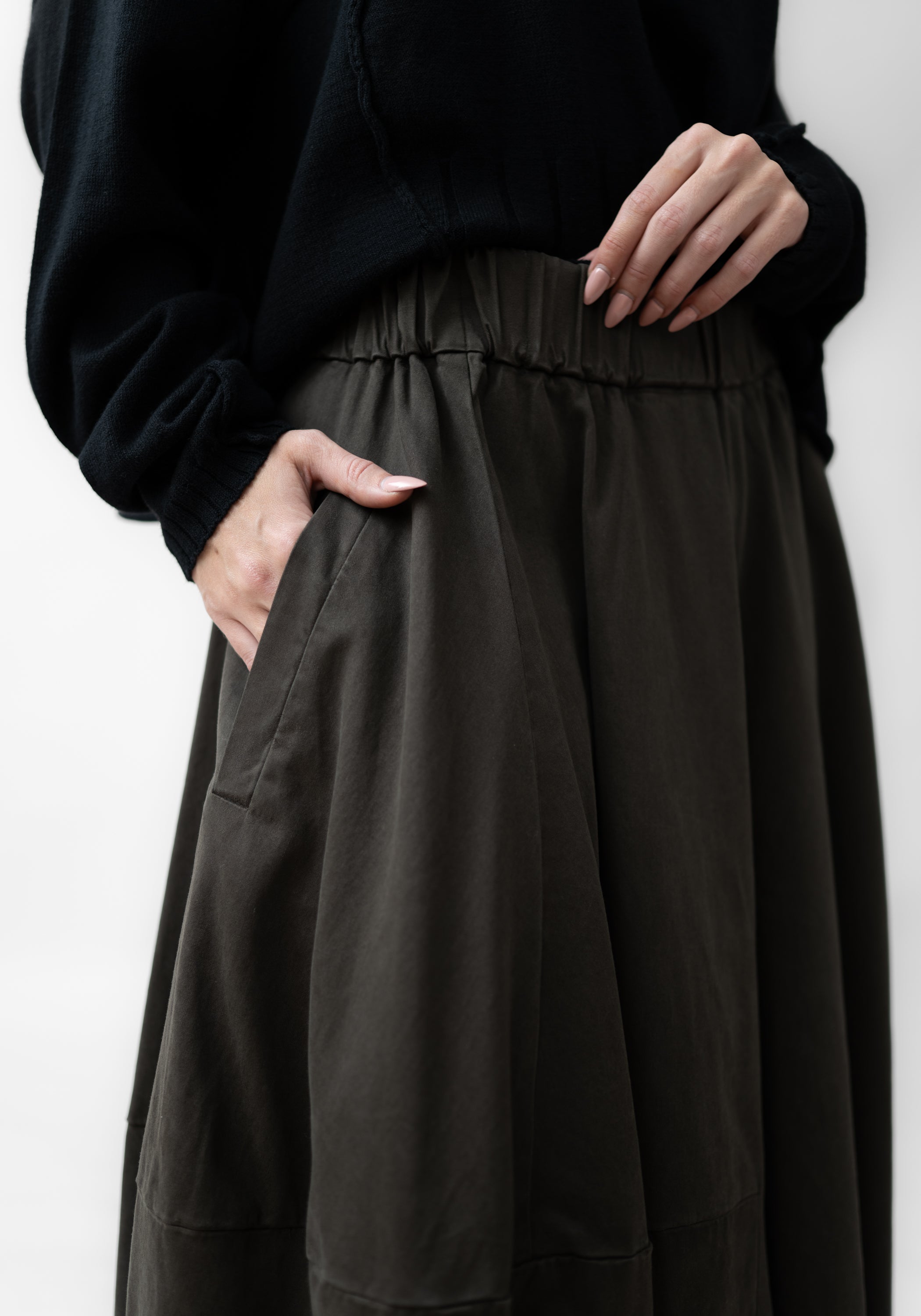 Asymmetric Paneled Bubble Skirt - December Thieves