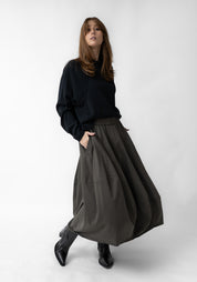 Asymmetric Paneled Bubble Skirt - December Thieves