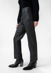 Coated Straight Leg Pants - December Thieves