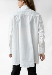 Oversized Drawstring Hem Blouse - December Thieves