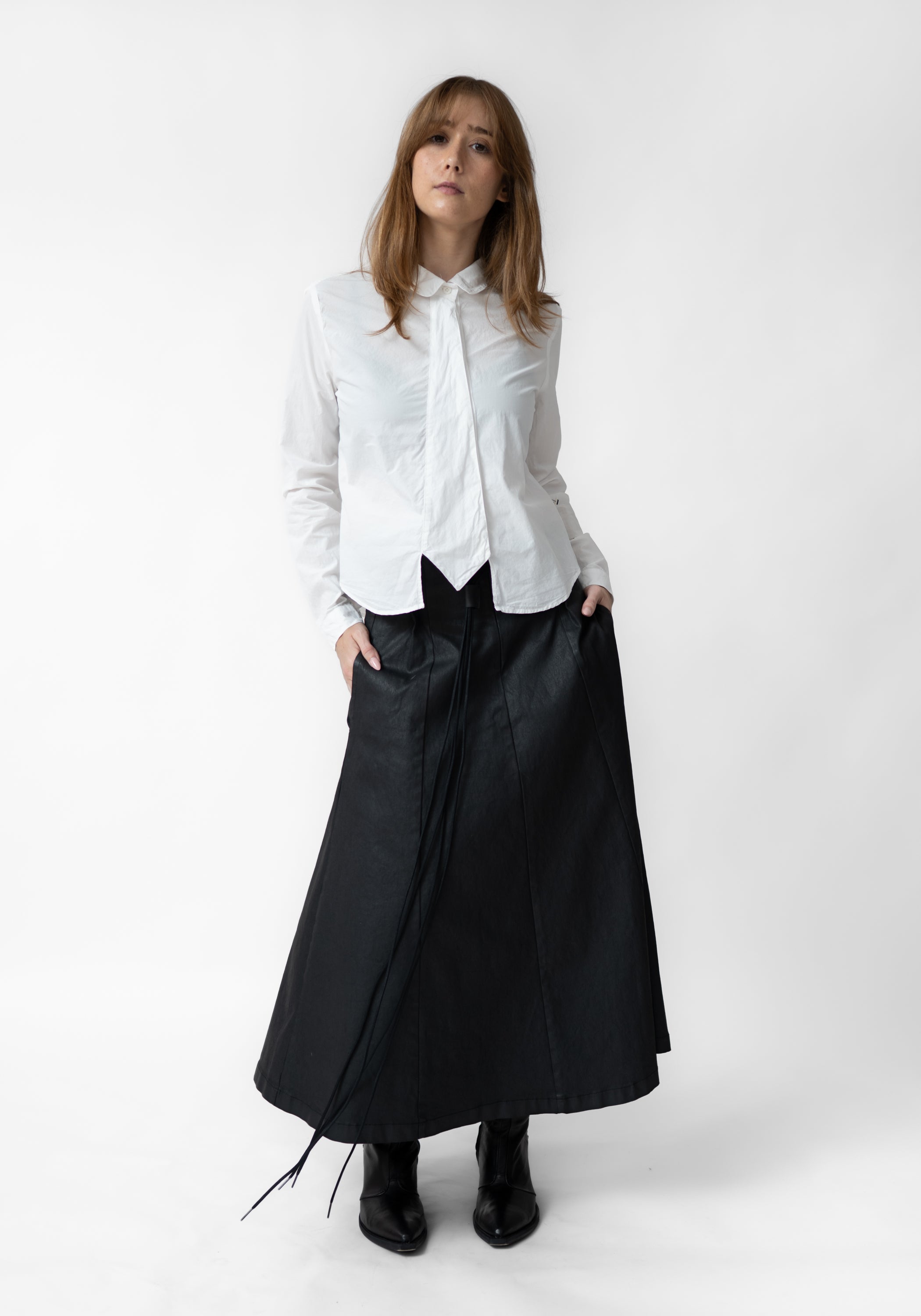 Faux Tie Detail Blouse - December Thieves