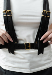Altera Woven Leather Straps Harness - December Thieves