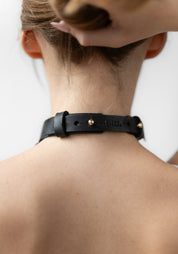 Fringe and Leather Collar - December Thieves