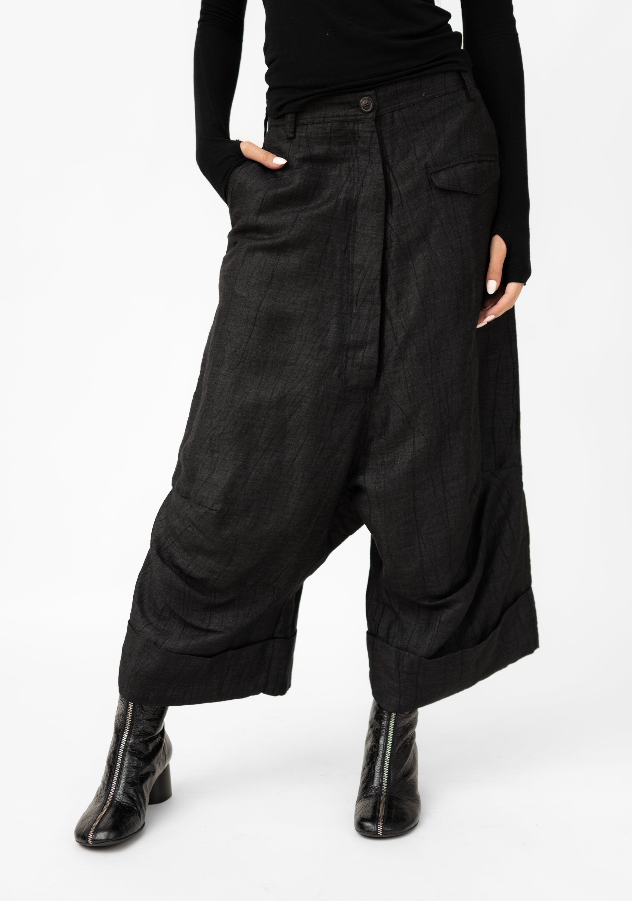Textured Extreme Drop Seat Pants - December Thieves