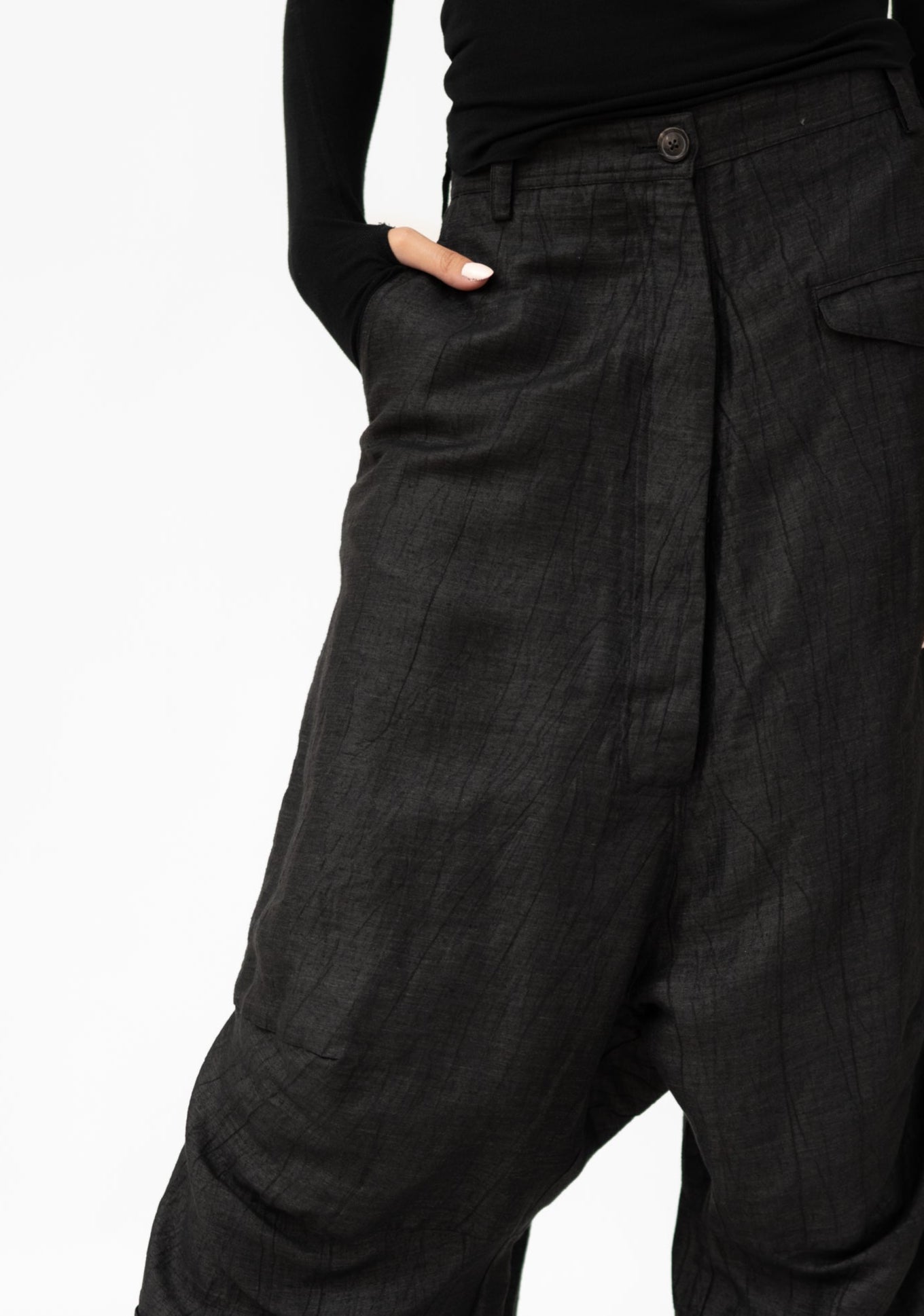 Textured Extreme Drop Seat Pants - December Thieves