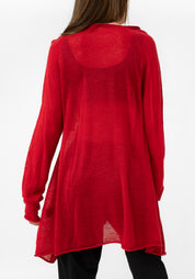 Asymmetric Wool Blend Knit Pullover - December Thieves