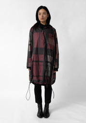 Asymmetric Zip Front Waterproof Hooded Jacket