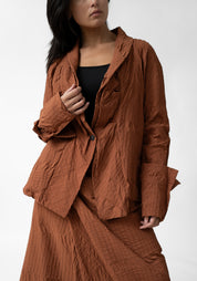 Oversized Textured Blazer