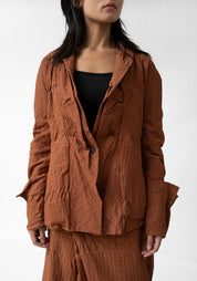Oversized Textured Blazer