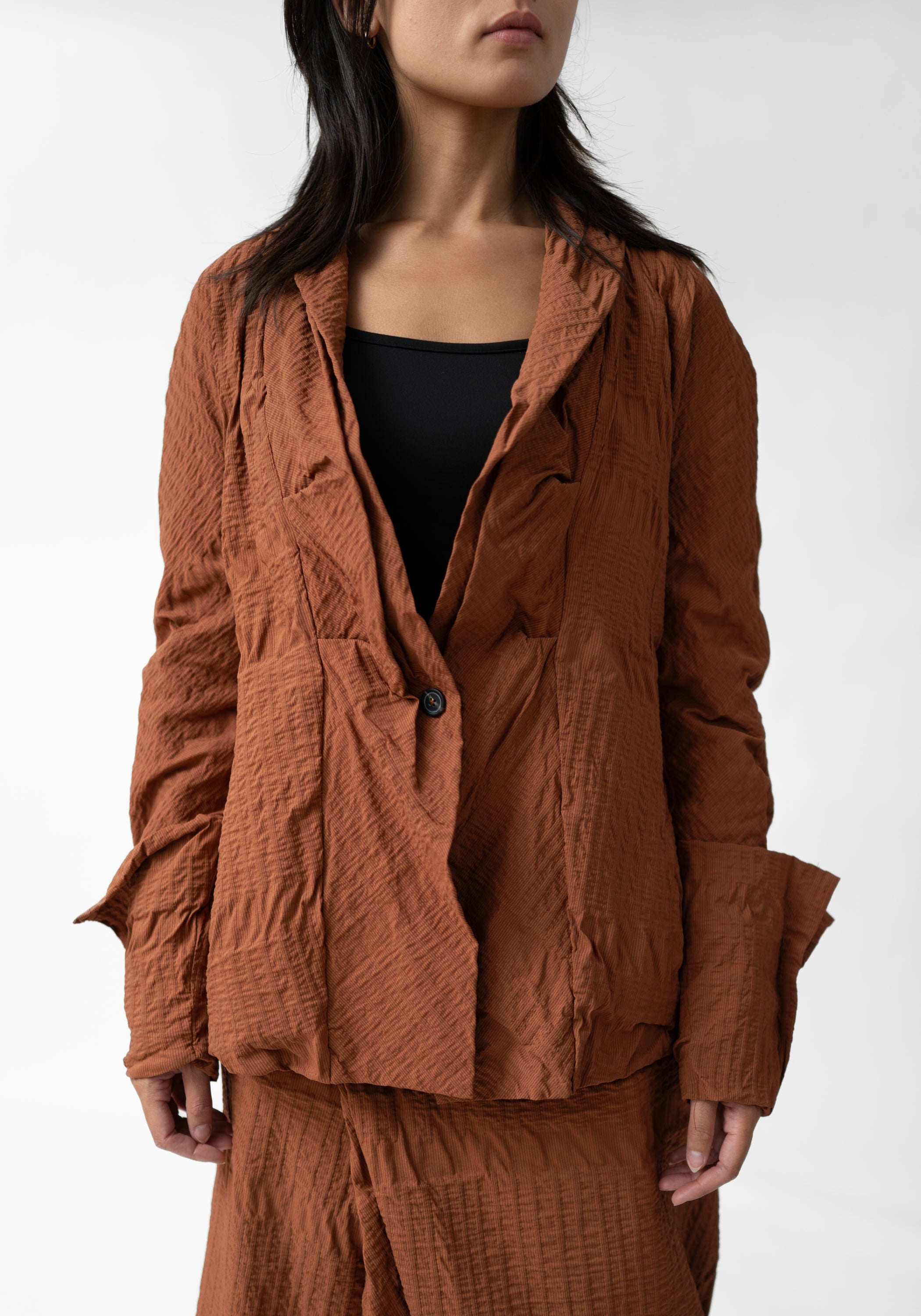 Oversized Textured Blazer