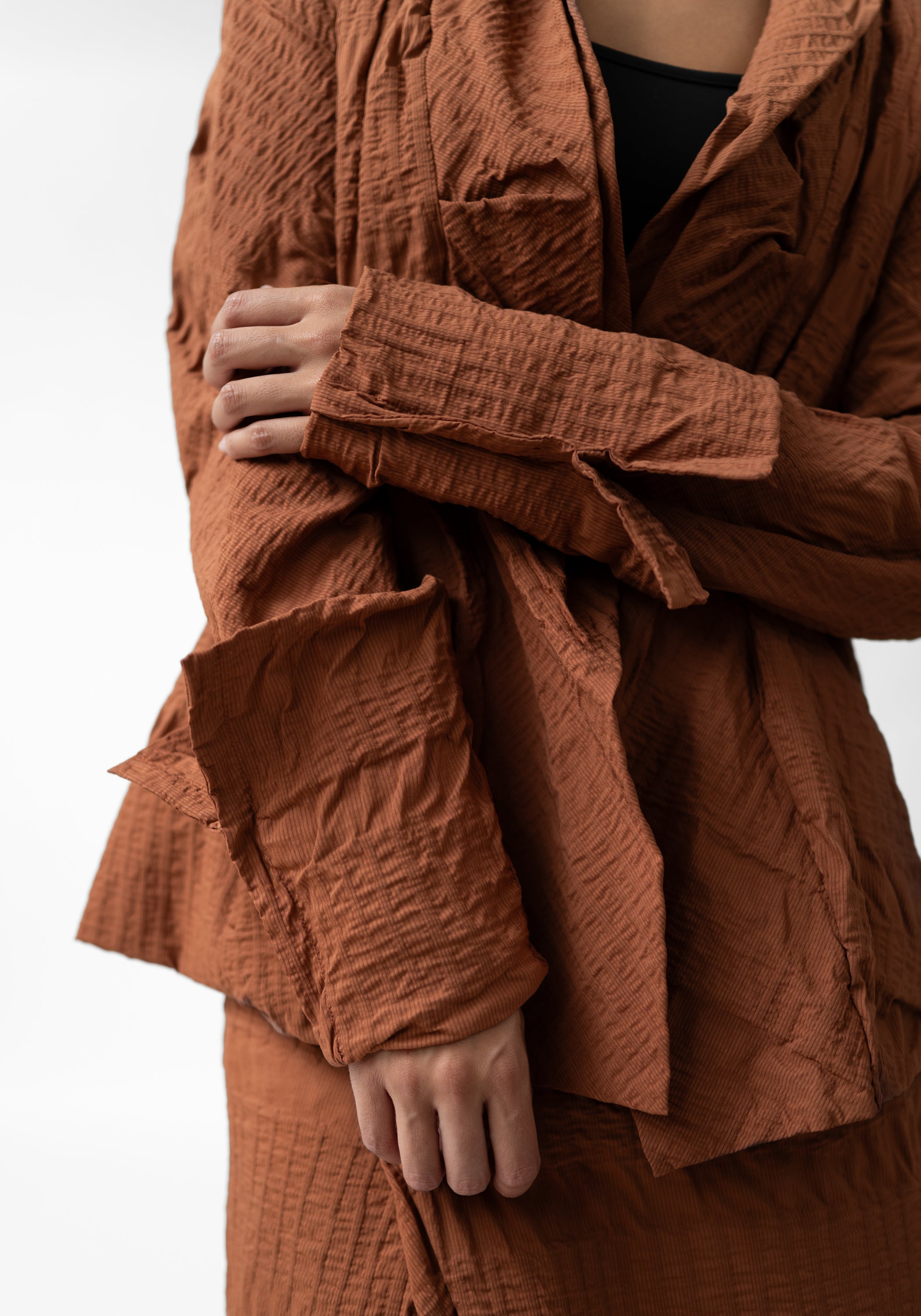Oversized Textured Blazer