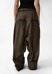 Extreme Drop Waist Straight Leg Pants