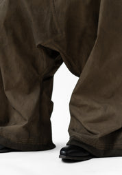 Extreme Drop Waist Straight Leg Pants