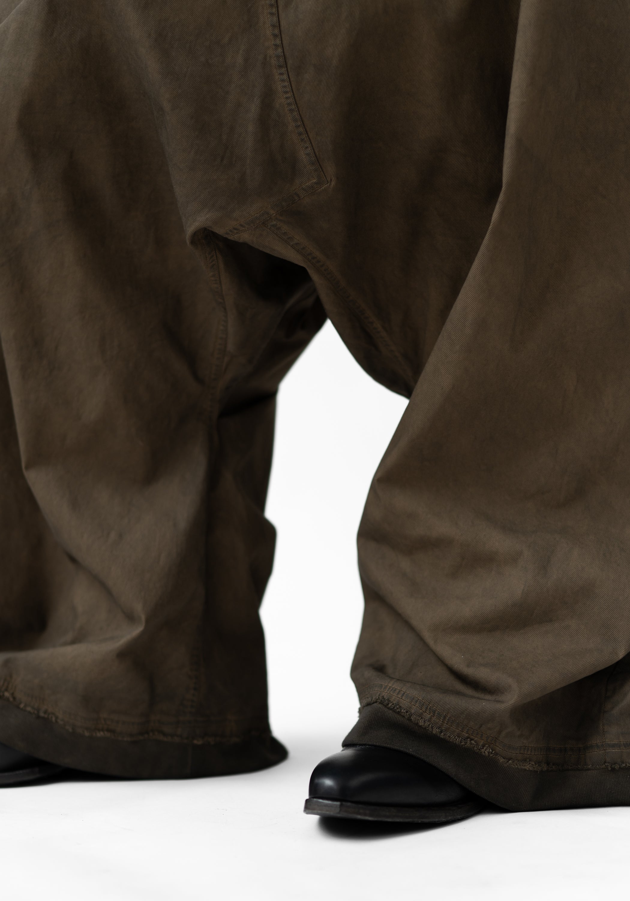 Extreme Drop Waist Straight Leg Pants