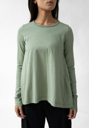 Asymmetric Long Sleeve T-Shirt