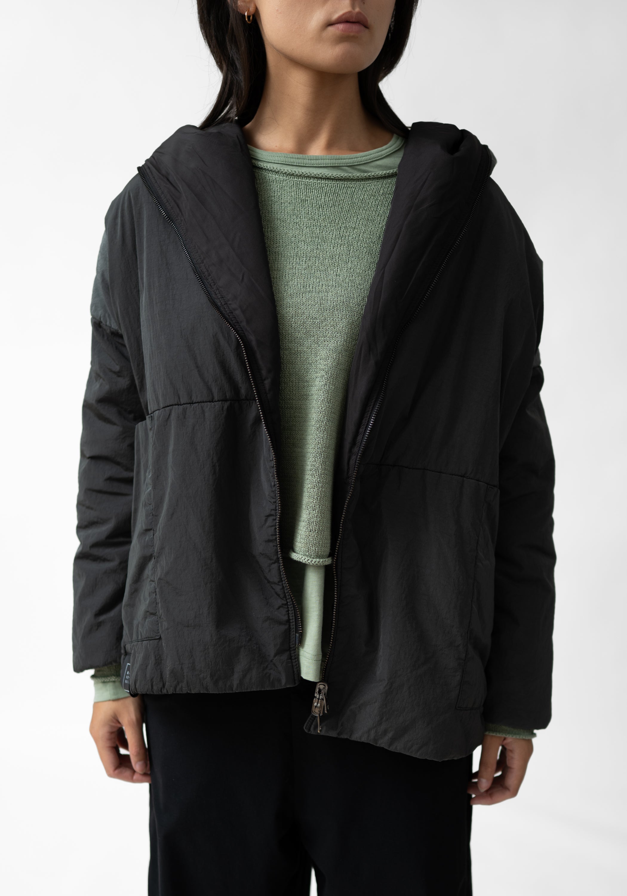 Backpack Detail Reversible Rain Jacket - December Thieves
