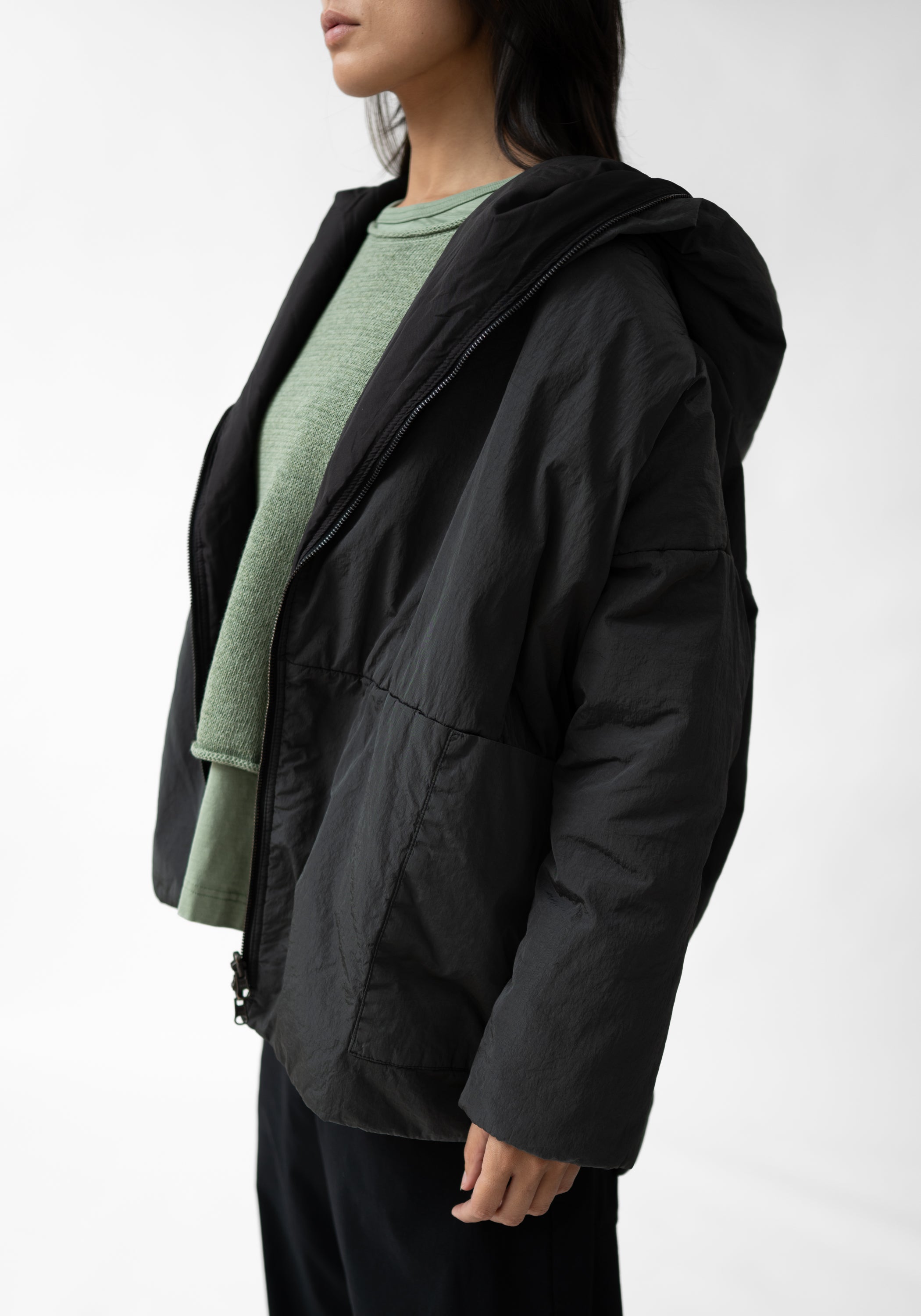 Backpack Detail Reversible Rain Jacket - December Thieves