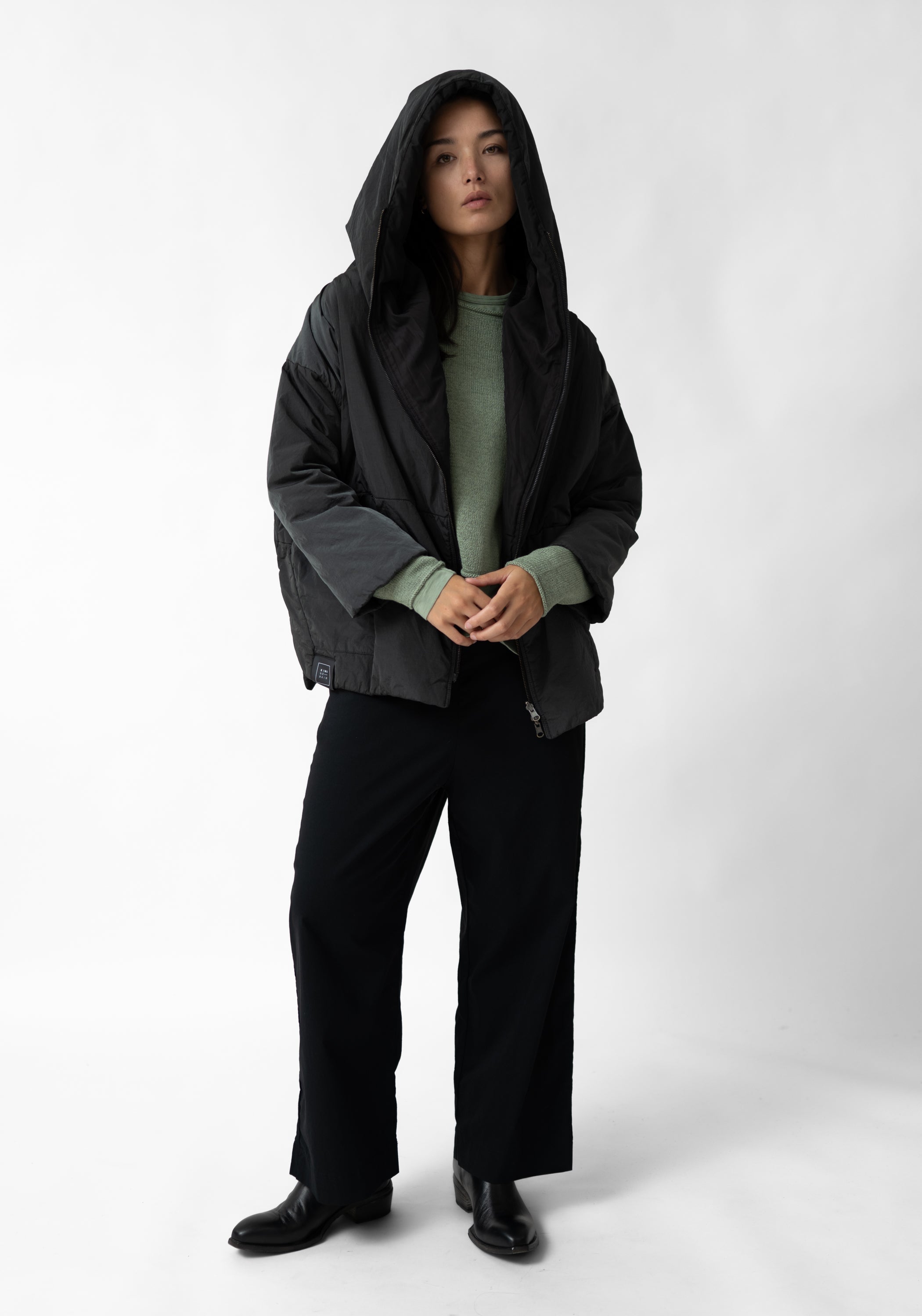 Backpack Detail Reversible Rain Jacket - December Thieves
