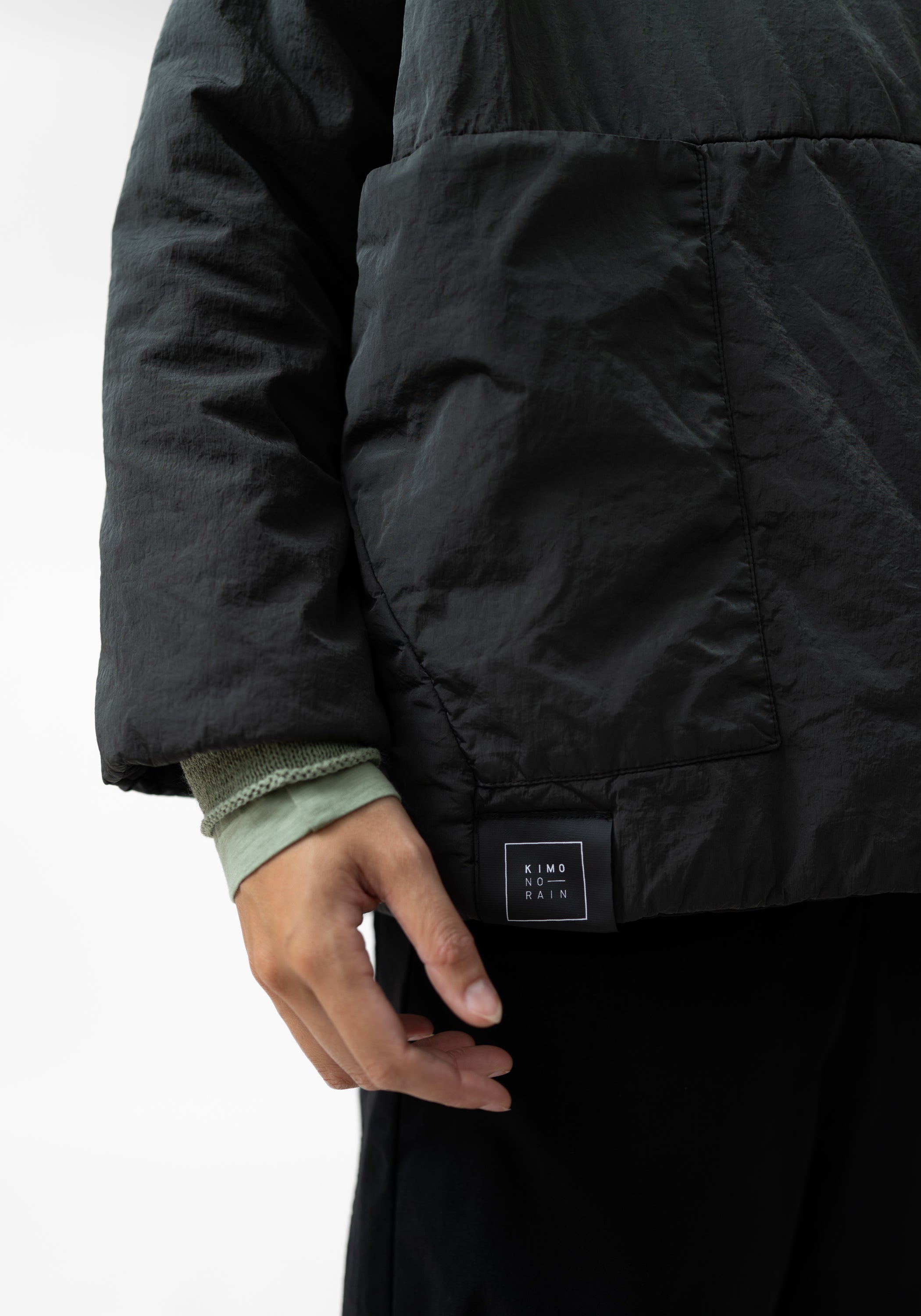 Backpack Detail Reversible Rain Jacket - December Thieves