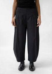Tapered Balloon Leg Stretch Pants