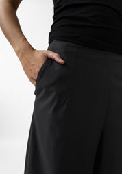 Tapered Balloon Leg Stretch Pants