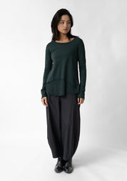 Tapered Balloon Leg Stretch Pants