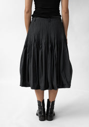 Paneled Bubble Skirt