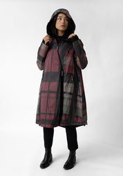Asymmetric Zip Front Waterproof Hooded Jacket