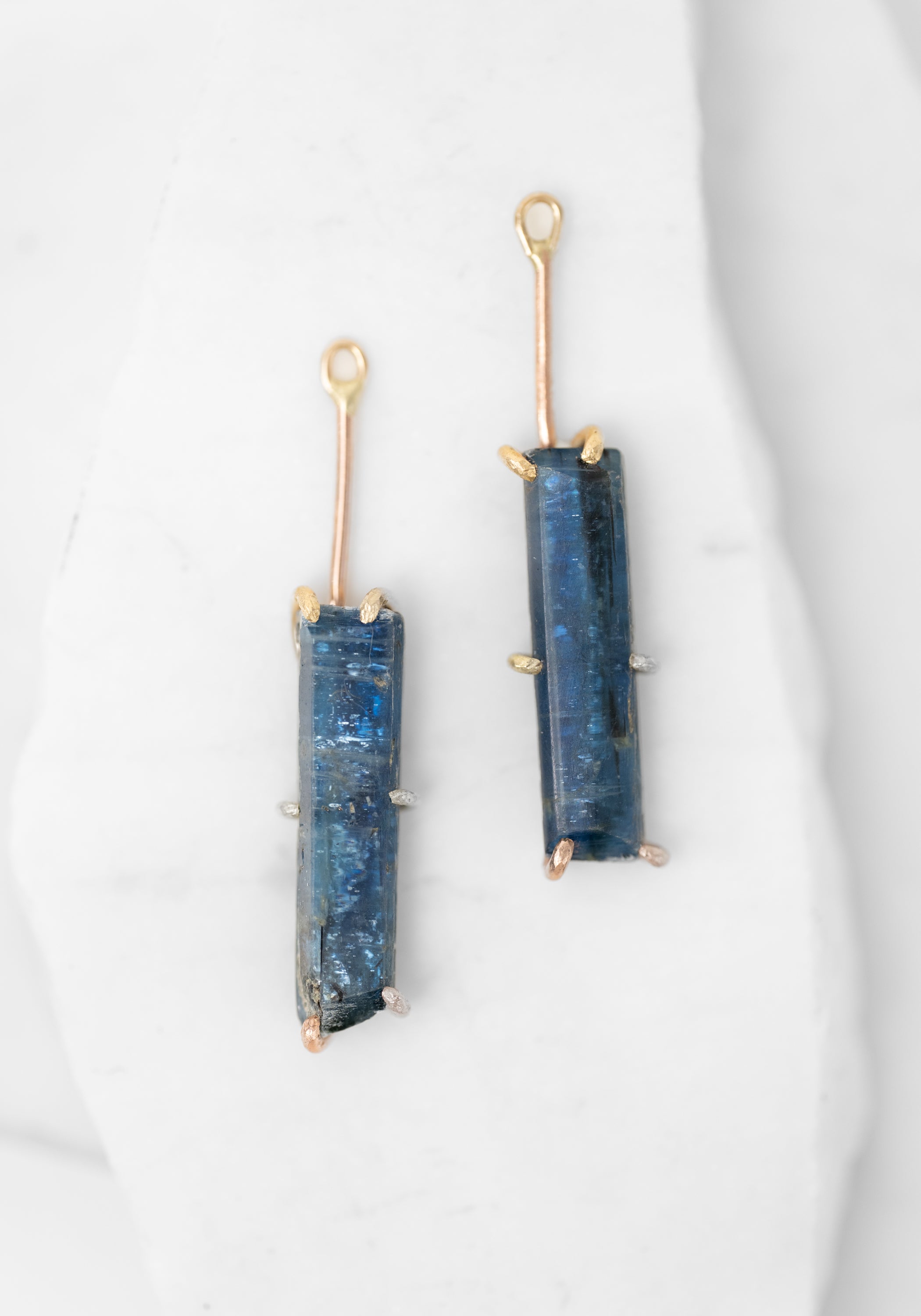 14k-18k Gold Kyanite Drops