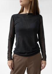 Florence Solid Double Sheer Top
