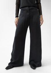 Ando Tie Detail Wide Leg Pants